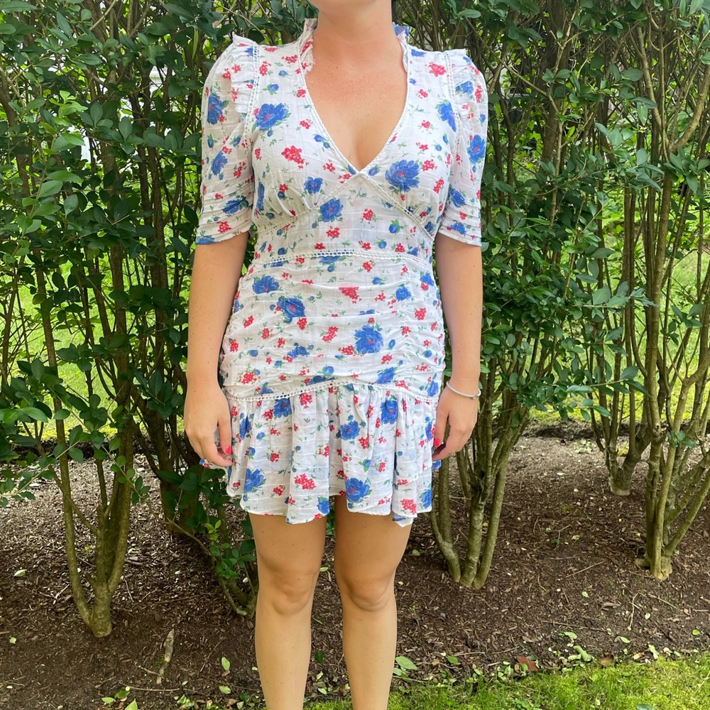 LoveShackFancy cotton arlo mini dress